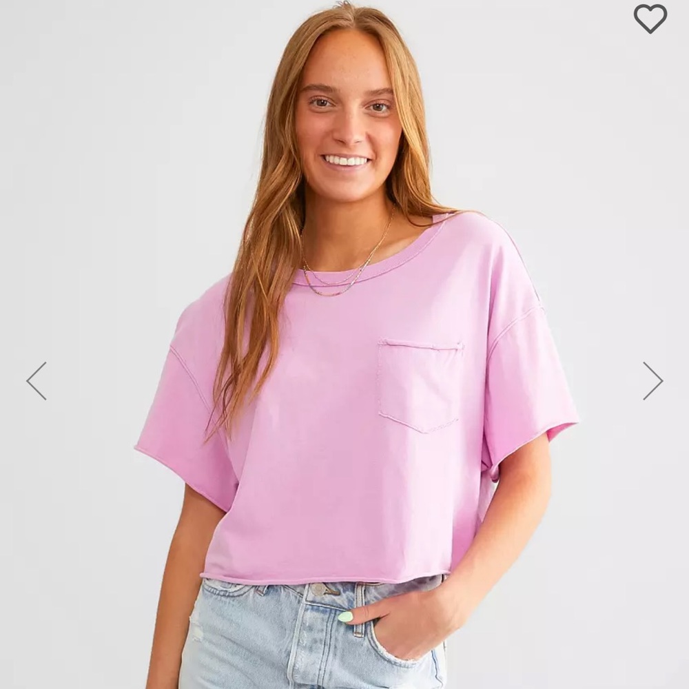 Free People Fade Into You crop tee